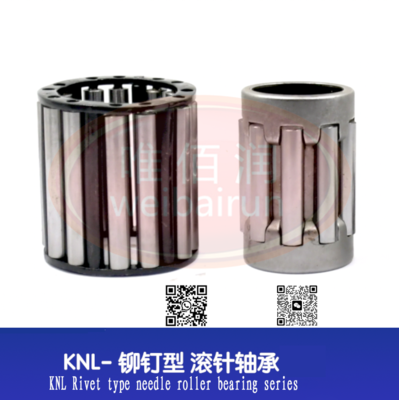 KNL Rivet Type Needle Roller Bearing Series 2 KNL 铆钉型滚针轴承系列2